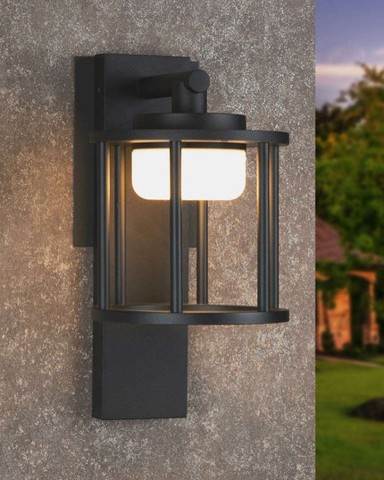 Transform Your Outdoor Ambiance with Our Stylish Aluminum LED Wall Lantern - Perfect Lighting Solution for Any Space
