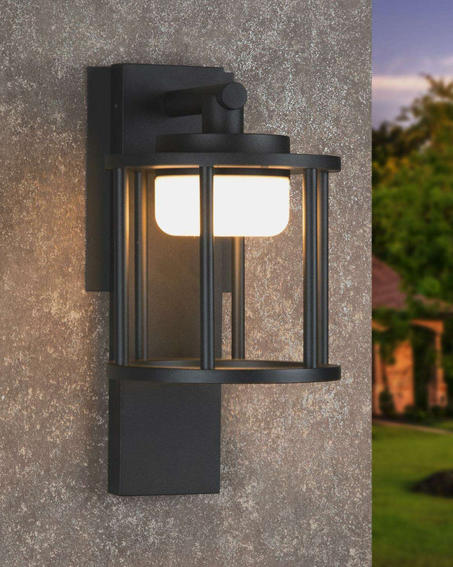 Transform Your Outdoor Ambiance with Our Stylish Aluminum LED Wall Lantern - Perfect Lighting Solution for Any Space