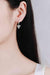 Moissanite Triangle Drop Earrings Trendsi