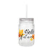 16oz Custom Frosted Glass Halloween Autumn Mason Jar Mugs - Personalized Drinkware Experience