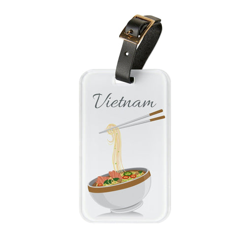 Deluxe Personalized Acrylic Luggage Tags: Stylish Travel Companion