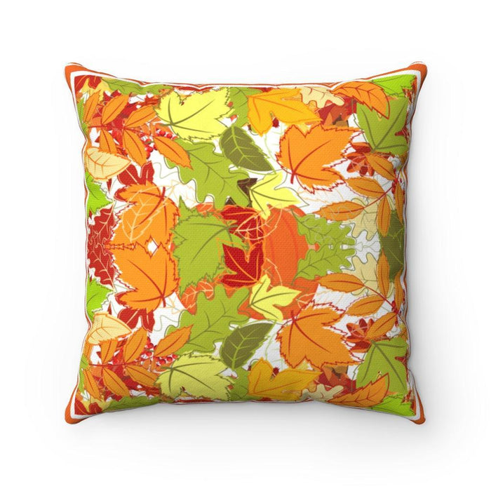 Autumn Splendor Reversible Pillow Cover for Chic Home Styling