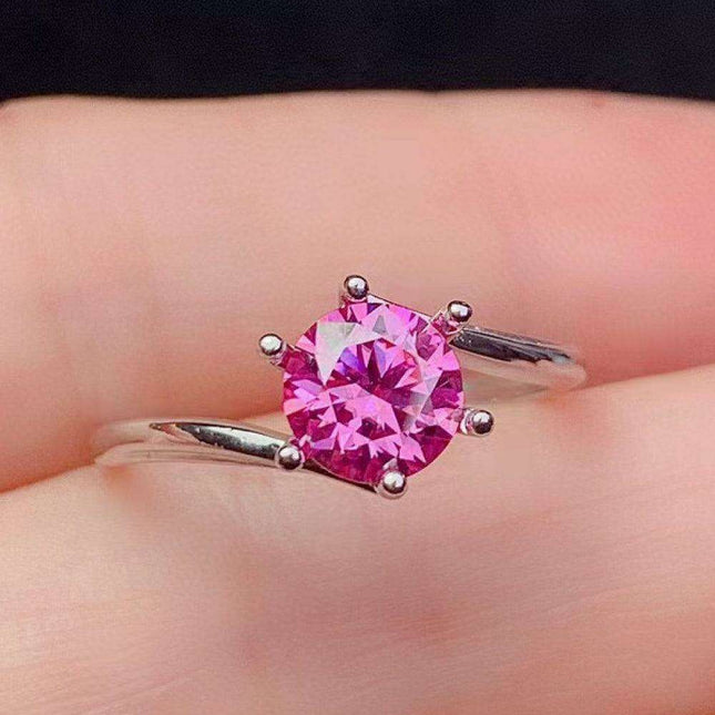 Radiant Lab-Diamond Elegance Ring: A Stunning Showcase of Luxury