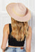 Elegant Soft Pink Fedora Hat for Poolside Perfection by Justin Taylor