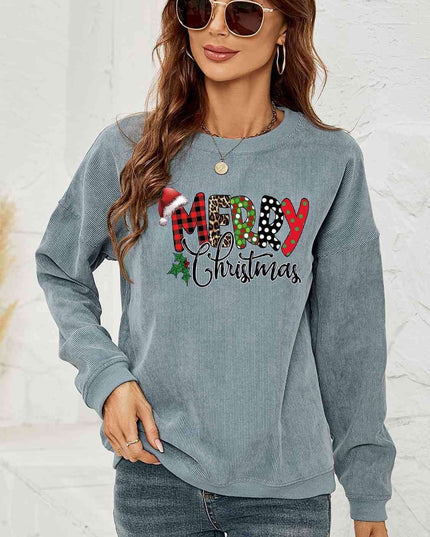 Joyful Christmas Vibes Graphic Sweater