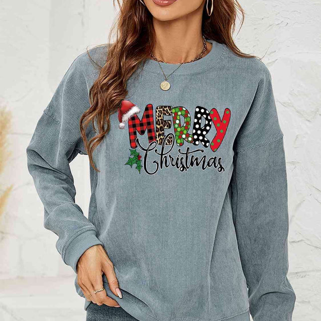 Joyful Christmas Vibes Graphic Sweater