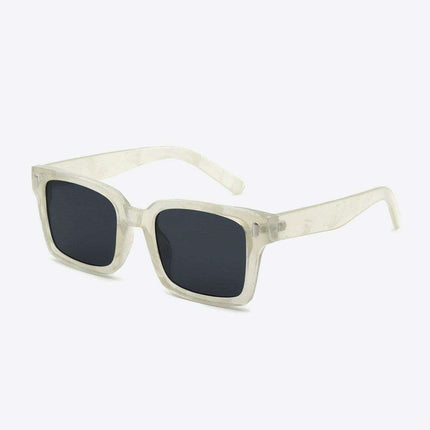 Chic Square UV400 Protective Sunglasses with Durable Polycarbonate Frame