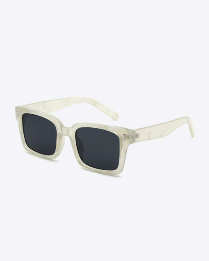Chic Square UV400 Protective Sunglasses with Durable Polycarbonate Frame
