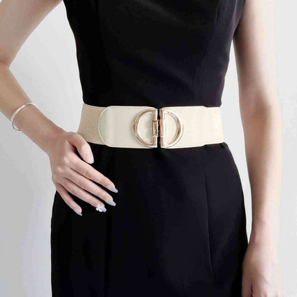 Chic Adjustable Elastic Waist Belt for Effortless Style Upgrade