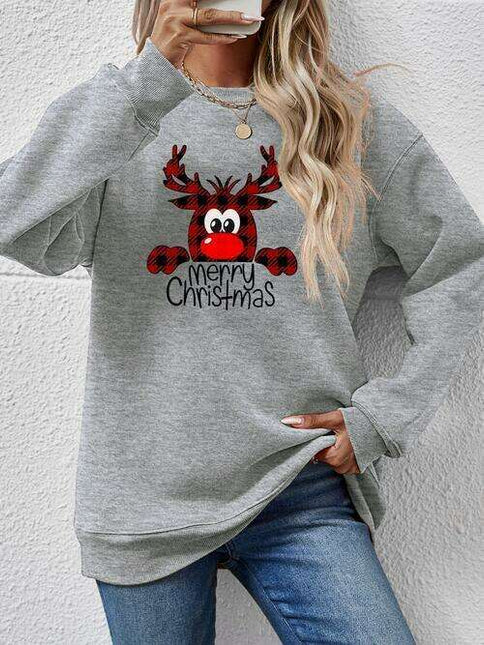 Christmas Cheer Festive Graphic Sweatshirt