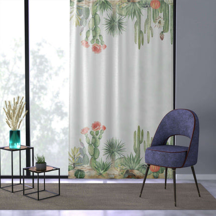 Personalized Kids' Cactus Photo Curtains - Customize Your Room with Maison d'Elite