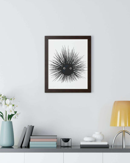 Eco-Conscious Vertical Art Print Series with Sustainable MDF Frames in Classic Colors