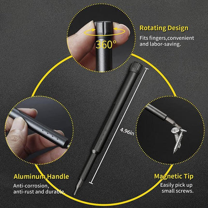 45-Piece Magnetic Precision Screwdriver Toolkit - Essential Repair Companion - Très Elite