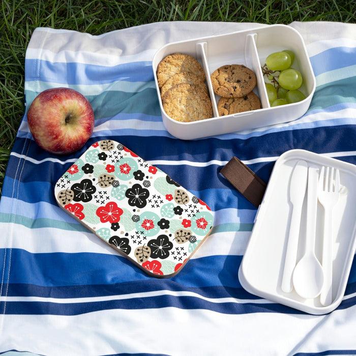 Customizable Eco-Friendly Wooden Lid Bento Lunch Box by Maison d'Elite
