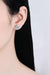 Square Moissanite Stud Earrings - Sterling Silver Brilliance