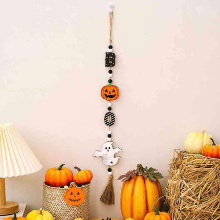 Spooky Haunted House Trio Hanging Ornaments for Halloween Decor