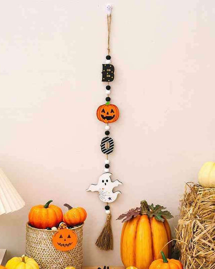 Spooky Haunted House Trio Hanging Ornaments for Halloween Decor