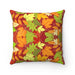 Happy Autumn Cozy Traditional Holiday Double-sided Print and Reversible Decorative Cushion Cover