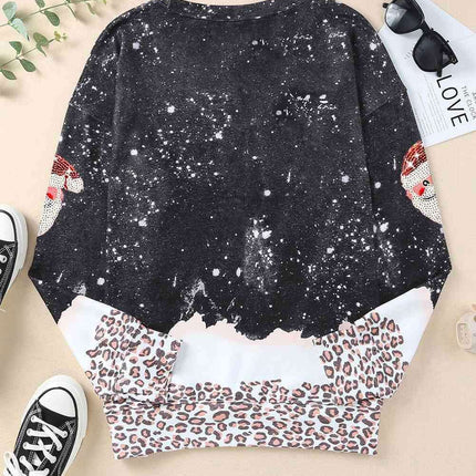 Sparkling Holiday Quilted Jumper