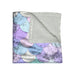 Luxurious Crushed Velvet Blanket with Custom Design