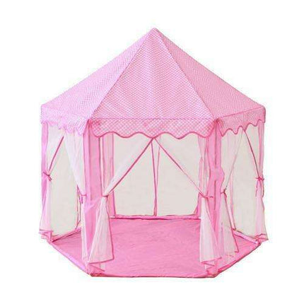 Magical LED Starry Princess Castle Play Tent for Kids