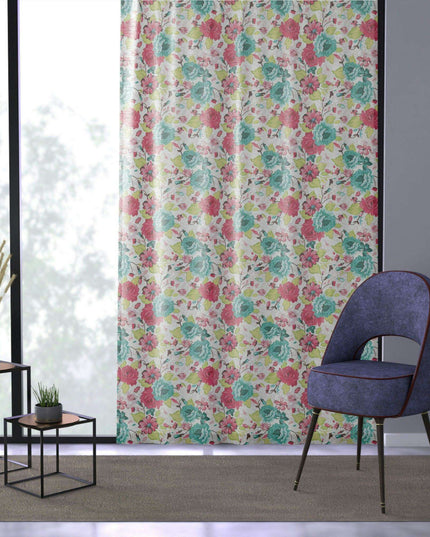 Customizable Vintage Floral Window Curtains - Personalize Your Home’s Atmosphere