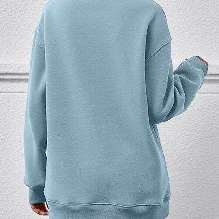 Statement Cozy Graphic Pullover Sweatshirt