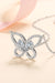 Enchanting Lab-Diamond Butterfly Pendant Necklace
