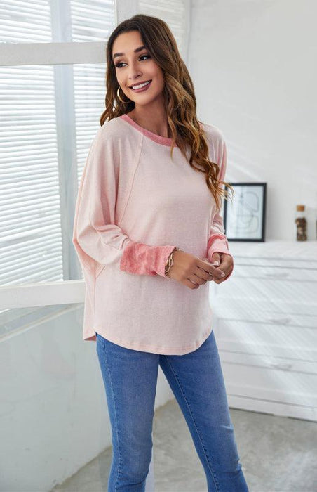 Casual Women's Loose Cotton Batwing Sleeve Tunic Blouse