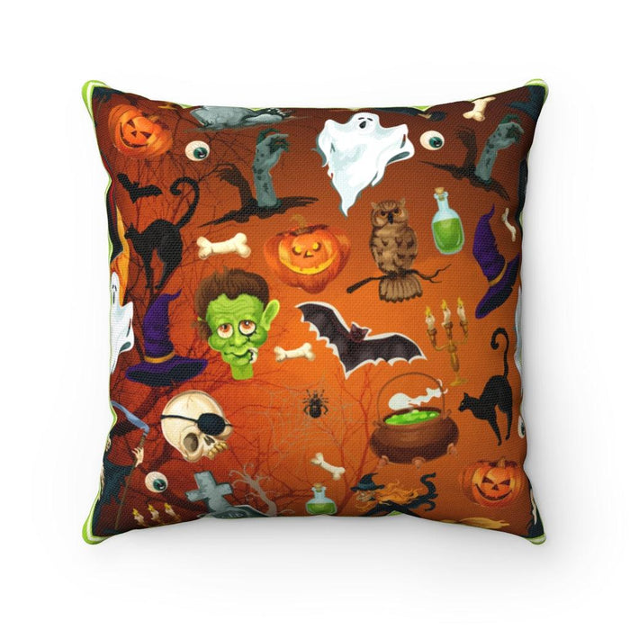 Haloween Double-sided Print and Reversible Decorative Cushion Cover