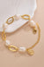 Elegant 14K Gold-Plated Freshwater Pearl Bracelet - Luxurious Lobster Clasp Design