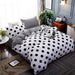 Luxurious Modern Print Polyester/Cotton Bedding Set - 4-Piece Sleep Sanctuary