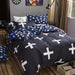 Luxurious Modern Printed Polyester/Cotton Bedding Set with Duvet Cover and Pillowcases