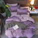 Luxurious Contemporary Polyester/Cotton Bedding Ensemble - Premium 4-Piece Dream Oasis