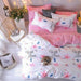 Luxury Contemporary Print Bedding Set: Duvet Cover & Pillowcases - 4-Piece Ensemble