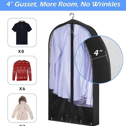 5-Piece 3D Clothing Protection Set - The Ultimate Solution for Wrinkle-Free Wardrobe Organization
