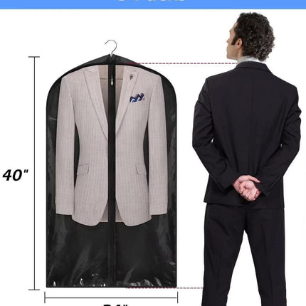 5-Piece 3D Clothing Protection Set - The Ultimate Solution for Wrinkle-Free Wardrobe Organization