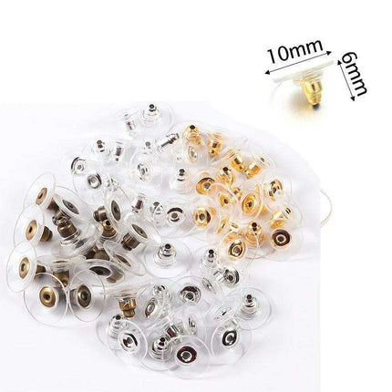 500 Rubber Earring Back Stoppers: Must-Have Supplies for Comfortable and Secure Jewelry Creations - Très Elite