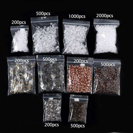500 Rubber Earring Back Stoppers: Must-Have Supplies for Comfortable and Secure Jewelry Creations - Très Elite