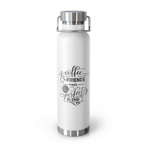 Coffee Lover's Essential 22 Oz Stainless Steel Vacuum Insulated Water Bottle with Wide Mouth