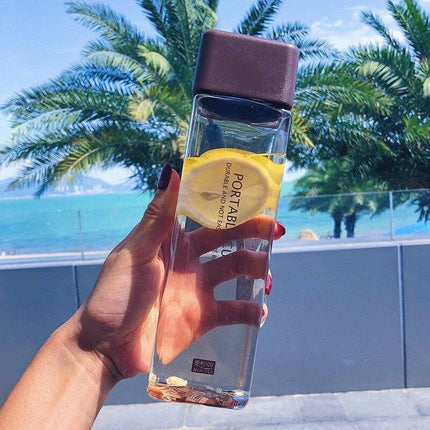 500ml Clear Heat-Resistant Water Bottle - The Essential Hydration Solution for Active Lifestyles - Très Elite