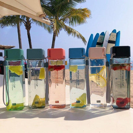 500ml Clear Heat-Resistant Water Bottle - The Essential Hydration Solution for Active Lifestyles - Très Elite
