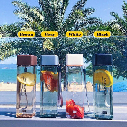 500ml Clear Heat-Resistant Water Bottle - The Essential Hydration Solution for Active Lifestyles - Très Elite