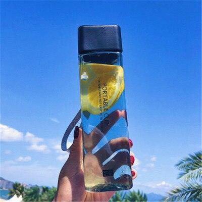 500ml Clear Heat-Resistant Water Bottle - The Essential Hydration Solution for Active Lifestyles - Très Elite