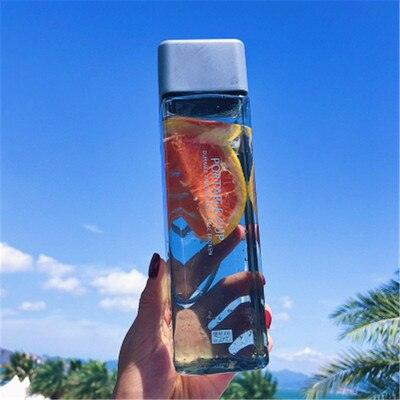 Stay Hydrated with the 500ml Clear Heat-Resistant Water Bottle