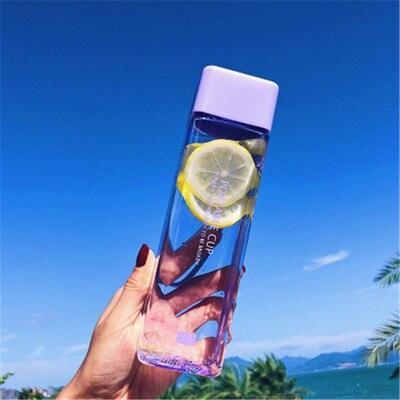 Stay Hydrated with the 500ml Clear Heat-Resistant Water Bottle