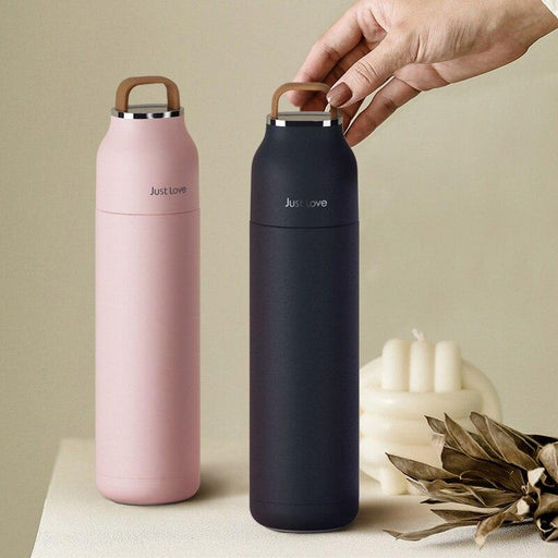 Insulated Stainless Steel Water Bottle - 500ml/17oz