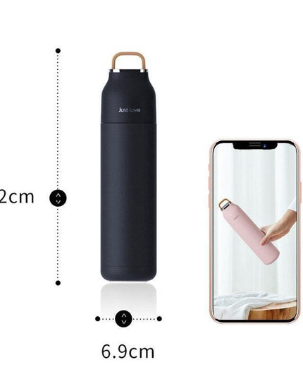 Insulated Stainless Steel Water Bottle - 500ml/17oz Travel Companion