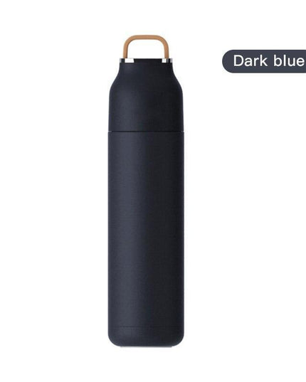 Insulated Stainless Steel Water Bottle - 500ml/17oz Travel Companion