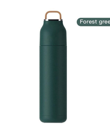 Insulated Stainless Steel Water Bottle - 500ml/17oz Travel Companion